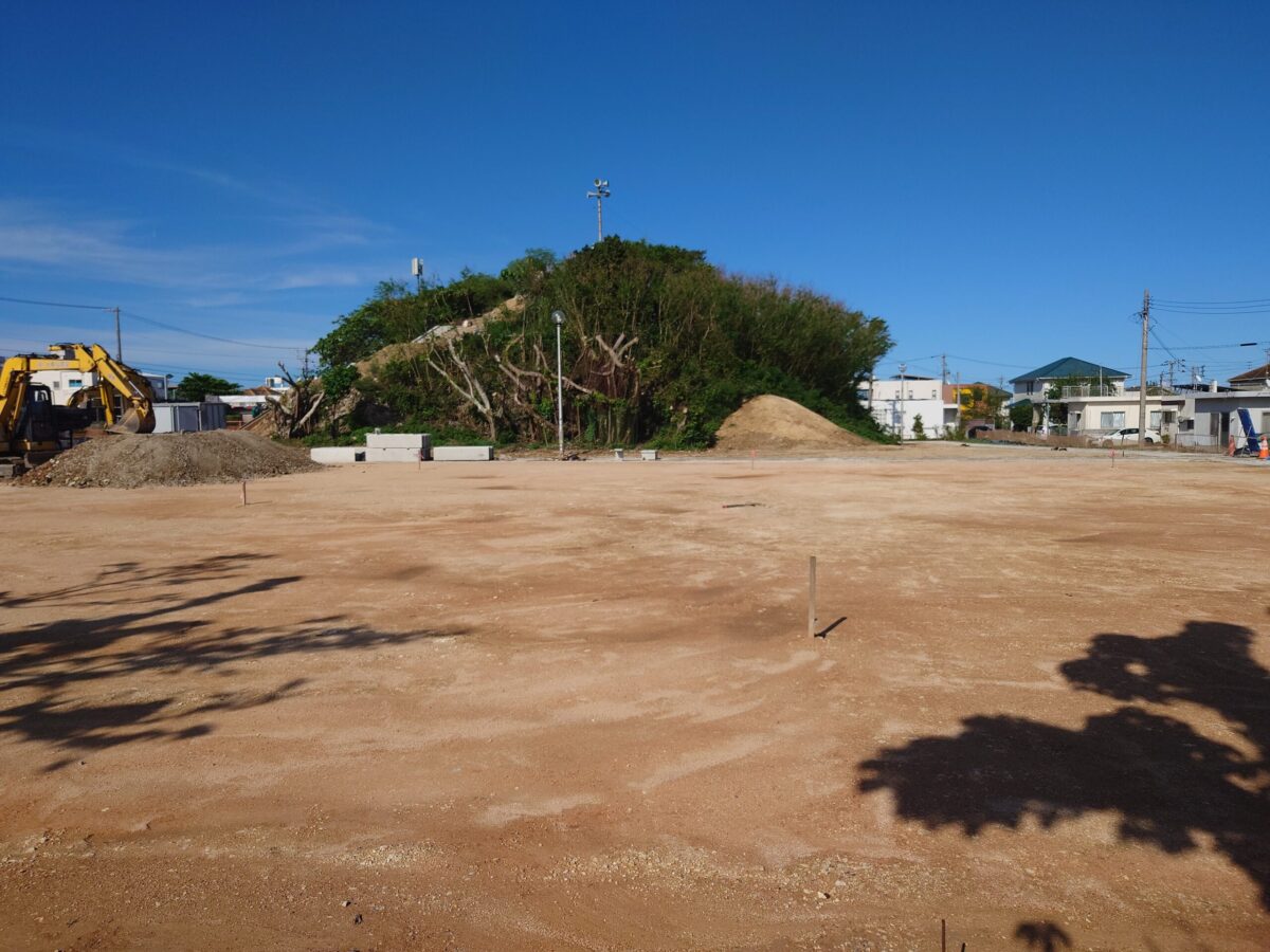 つきしろ児童公園の工事進捗20270730